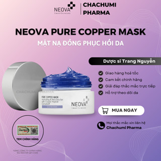 Mặt nạ đồng nguyên chất dạng Gel Dưỡng Ẩm Sâu Neova Pure Copper Mask 50ml