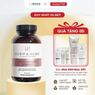 Viên Uống Cấp Nước Cho Da Khô, Da Thiếu Nước Hush & Hush Skincapsule Hydrate+ 60 viên