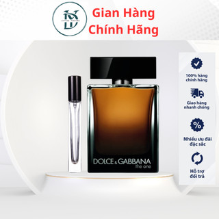 Nước hoa nam d&g the one edp chiết 10ml mạnh mẽ, nam tính, sang trọng