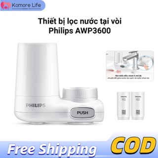 Máy lọc nước tại vòi Philips AWP3600 nước lọc nước tại nhà bộ lọc vòi nước khai thác nước loại bỏ nước tinh lọc clo