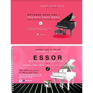 Combo Sách - Giáo Trình Dạy Piano Nổi Tiếng Của Pháp (Bộ 2 Tập) - nguyetlinhbook
