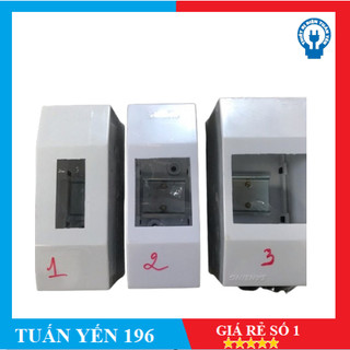 Hộp đế nổi CB 1 pha- 2 pha- 3 pha nhựa ABS chống cháy