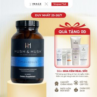 Viên Uống Chống Lão Hoá, Mờ Nám, Sáng Da - Hush & Hush Time Capsule 60 Viên