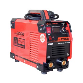 Máy hàn que Hồng Ký HK 200K kéo que 3.2mm liên tục, tính năng chống giật, chống quá tải quá nhiệt