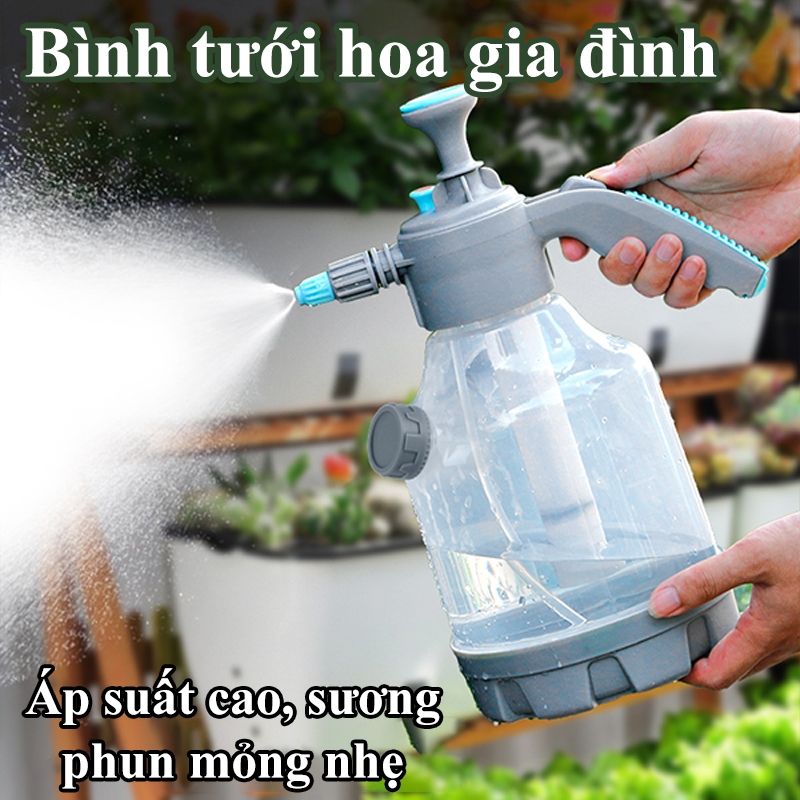 Bình xịt tưới cây MYT bình xịt áp suất cao phun sương mịn xịt cốc đong làm vườn đa năng dung tích 3L