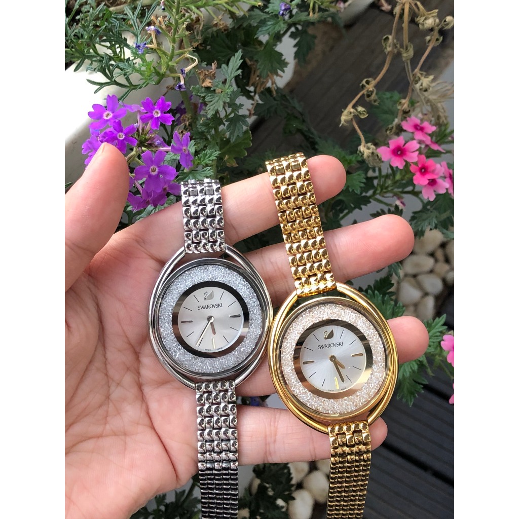 Đồng hồ nữ sang chảnh mặt oval thép #5181 3ATM