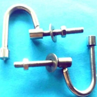 Móc đơn Inox C x 2 cái
