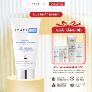Kem chống nắng mặt chống lão hóa da Image Skincare MD Restoring Daily Defense Moisturizer SPF 50+ 50ml IM-MDCN