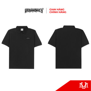 Áo Thun Có Cổ Nam Unisex " POLO BASIC BLACK " Phối Màu Đen Chất Liệu Vải Thun Cao Cấp Thoáng Mát Logo Kim Loại Sang Trọn