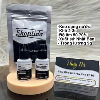 Keo nối mi ít cay siêu bền Shoptida _5g_keo Nhật Bản _dụng cụ nối mi Thúy Hà