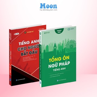 Combo sách Tiếng Anh cho người mất gốc: Tiếng anh bắt đầu và tổng ôn ngữ pháp tiếng anh cô Trang Anh | Sách ID