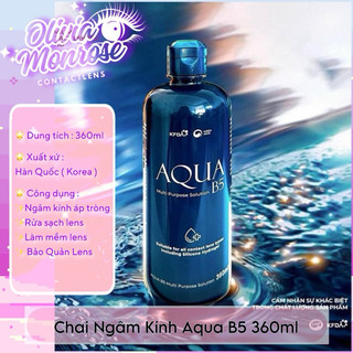 NƯỚC NGÂM LENS AQUA SIZE TO ( 360ml )