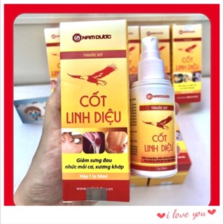 Lọ xịt tan máu tụ, bầm tím Cốt Diệu Linh 50ml - Giảm sưng đau nhức mỏi cơ, xương khớp