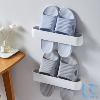 Kệ Để Giày Dép Living C nhựa PP Nguyên Sinh, Dán Tường Tiện Dụng