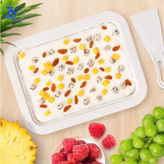 [🎆 Free shipping]Máy Làm Kem Cuộn Mini Tại Nhà Bằng Thép Không Gỉ DIY