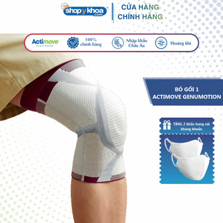 Bó Gối Thể Thao Cao Cấp Đệm Silicone Actimove GenuMotion. Nhập Khẩu Châu Âu