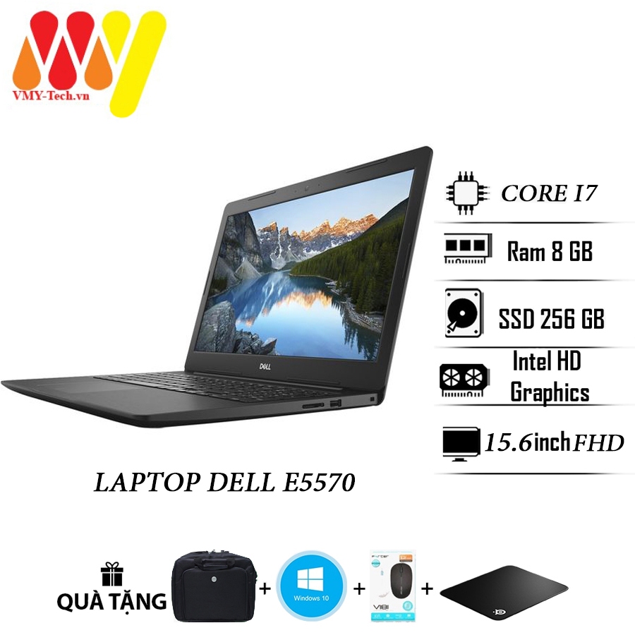 Dell Latitude 5570, Laptop Dell E5570, Core i5-6300U/8GB/SSD 256GB/15.6inch Full HD, Laptop lướt 99%