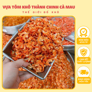 500Gram Tôm Thẻ Nấu Canh Cà Mau M32, Tôm Nhỏ Vừa Luộc Kĩ Và Sấy Giòn Mùi Vị Thơm Ngon Tự Nhiên