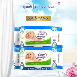 Khăn giấy ướt baby wipes - khăn ướt cho bé 80 tờ ngẫu nhiên