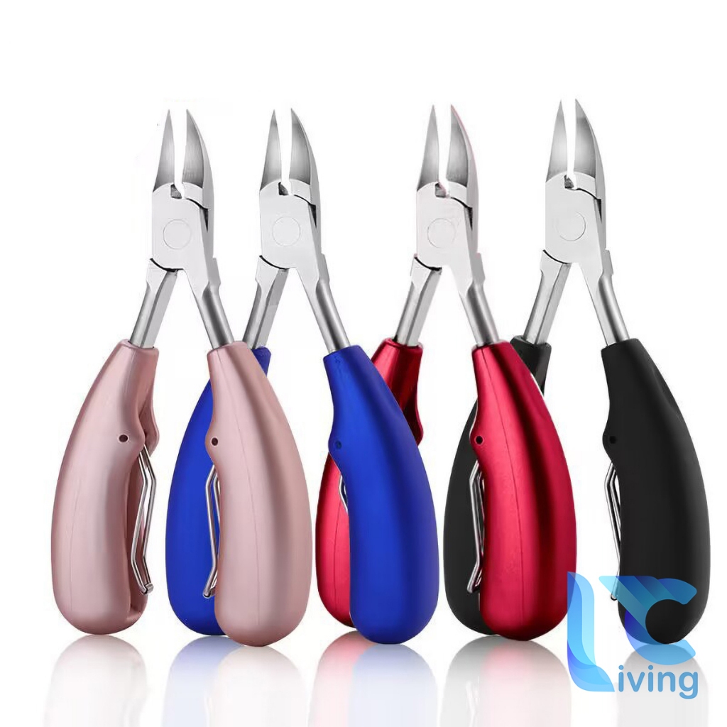 Kìm Cắt Móng Tay, Chân Mũi Nhọn Living C, Chất Liệu Thép Không Gỉ