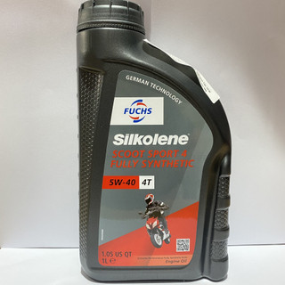 Dầu Nhớt Xe Tay Ga Fuchs Silkolene Scoot Full tổng hợp 5w40 1L