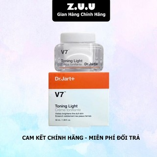 Kem Dưỡng Trắng Da V7 Dr Jart Toning Light - 50ml