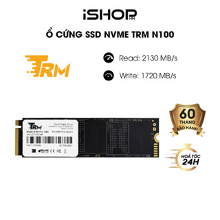 Ổ cứng M2 NVMe/PCIe SSD TRM N100 Pro dung lượng 128GB/256GB/512GB/1TB | Bảo hành 60 tháng | Hàng chính hãng / Mới 100%