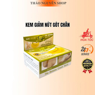Kem nứt gót chân chuối Thái Lan, Kem nứt gót chân The banana Cream Thái Lan, cao chuối nứt gót chân Thái Lan