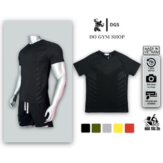 Áo thun nam tập gym tay ngắn DOGYMSHOP chất liệu thun lạnh co giãn 4 chiều thoáng mát