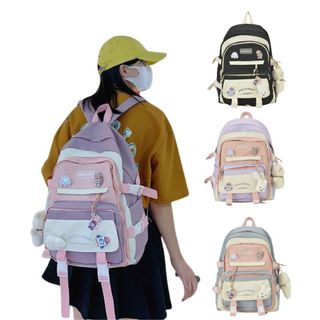 Balo nữ kaylee size lớn đi học đi chơi phong cách hàn quốc kt 41x30x15cm