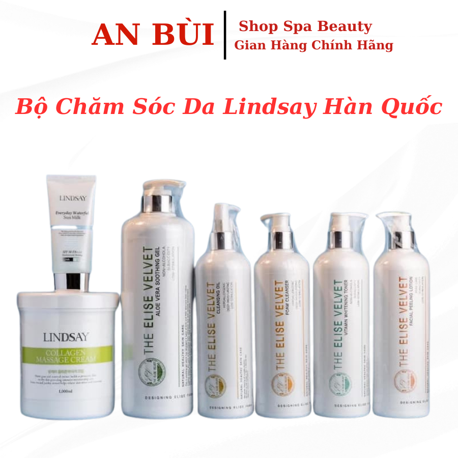 Bộ Chăm Sóc Da Chuyên Nghiệp Lindsay Hàn Quốc | Cam Kết Sản Phẩm Chính Hãng 100% Chăm Sóc Da Cơ Bản.