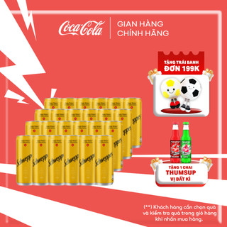Lốc 24 lon nước giải khát schweppes nước tonic 320ml/lon sale 8.8 coca-cola freeship