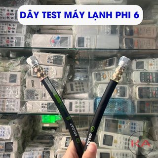 Dây thử máy điều hòa, dây test gas phi 6 phi 10 phi 12