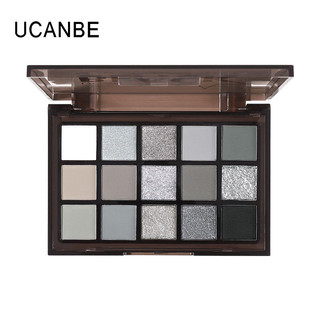 Bảng Phấn Mắt UCANBE 15 ô màu ( đen )h