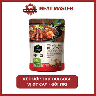 Xốt ướp thịt bulgogi - vị ớt cay - gói 80g