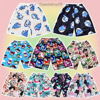 Nhiều mẫu Quần Short Lững Cartoon Hoạt Hình BIGSIZE 38-85KG hoạ tiết dễ thương cute Quần đùi nam nữ thun cotton mùa hè