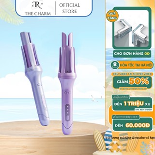 Máy Uốn Tóc Mini Tự Động Xoay 360 Độ Cao Cấp 3 In 1 Máy Làm Tóc Xoăn Tự Xoay Kiêm Máy Ép Tóc Duỗi Tóc Ion Âm Tạo Kiểu