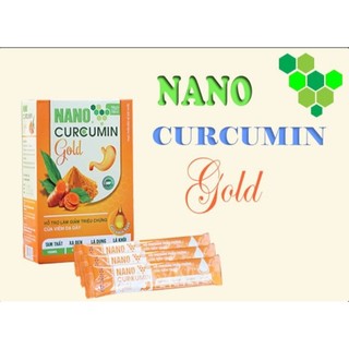 Thực Phẩm Chức Năng Hỗ Trợ Giảm Viêm Loét Dạ Dày NANO CURCUMIN GOLD (Hộp 15 Gói x 10ml)
