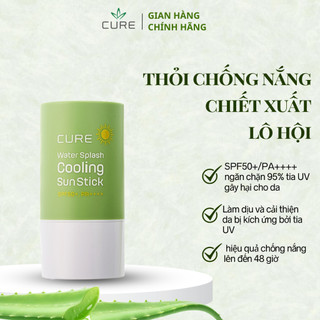 Kem Chống Nắng Chiết Xuất Lô Hội Dạng Thỏi CURE WATER SPLASH COOLING SUN STICK SPF50+/PA++++ 23G