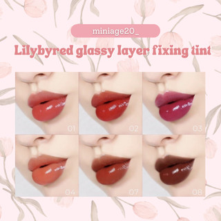 [SON CHIẾT] Son Lilybyred glassy layer fixing tint chiết 0,5ml