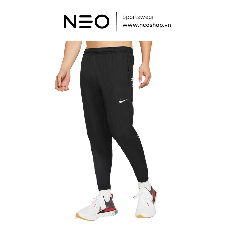 Quần Dài Nike Essential Run Division Woven Training – Đen