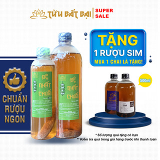 Rượu Chuối Hột Rừng Đệ Nhất Chuối 1L Loại Ngon Tốt Cho Sức Khỏe