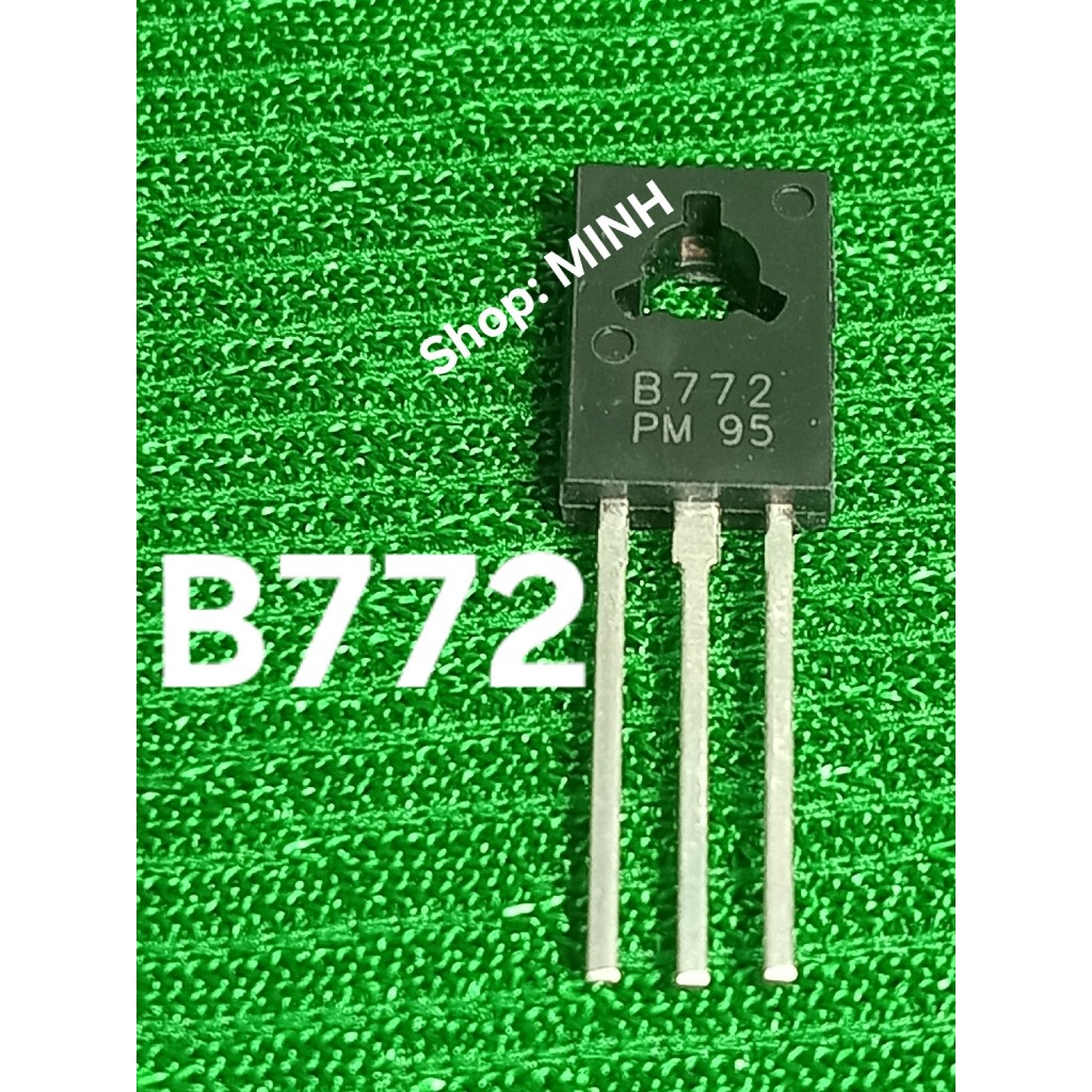 B772 - 2SB772 transistor PNP 3A 40V TO-126 TO126 772 trans chân cắm - linh kiện điện tử