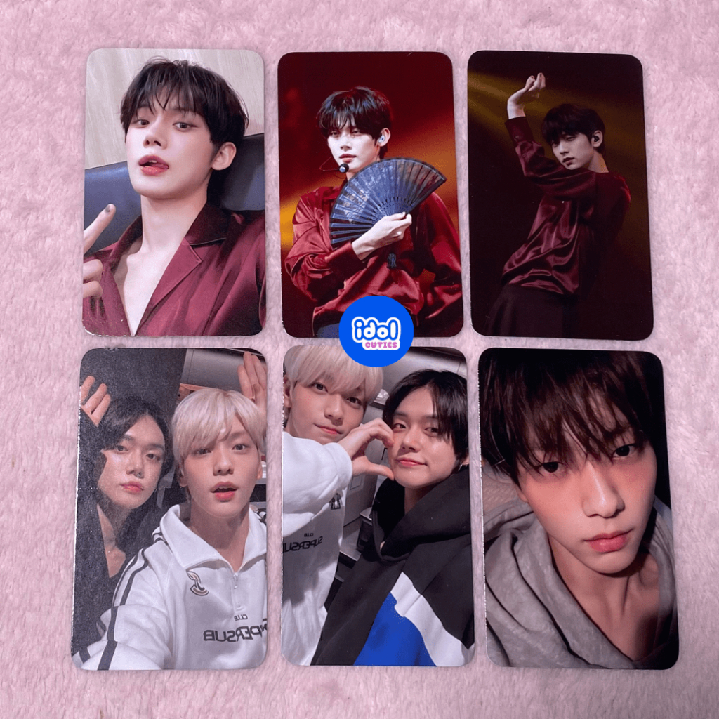 Idol Cuties - TXT (Tomorrow X Together) loại 2 (size 5.4x9.0) - Card des unoff ảnh bo góc idol