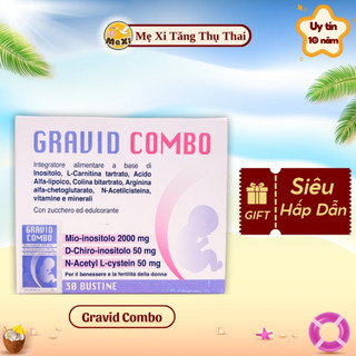 GRAVID COMBO - Cải thiện chất lượng trứng, tăng khả năng thụ thai ở nữ giới