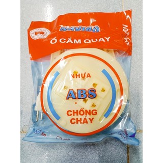 Ổ cấm quay 5m, công suất 600w, 5m 3 lỗ cấm vina