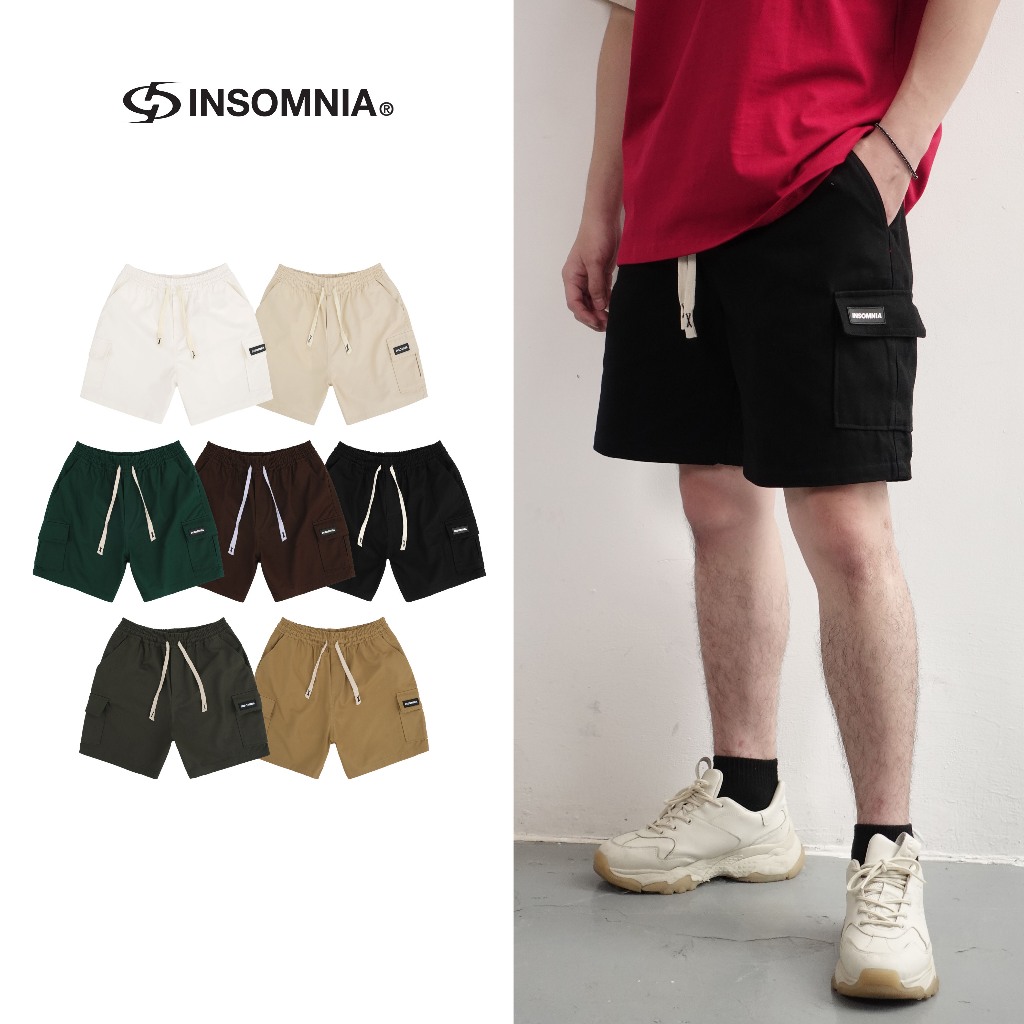 Quần Short Kaki Túi Hộp Insomnia Local Brand Unisex - PS002
