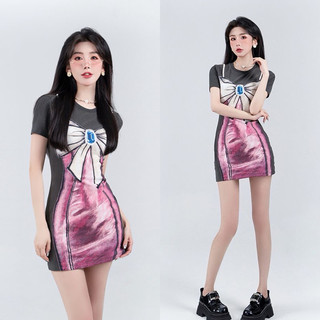[SẴN] SUSAN DRESS Đầm thun hoạt hình xinh xắn ulzzang SAM SAM BOUTIQUE