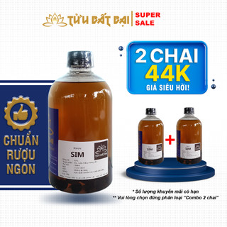 Rượu Sim Rừng 500ml Loại Ngon Chuẩn Vị