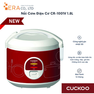 Nồi Cơm Điện Cơ Cuckoo CR-1001V/RD 1.8L - Hàng chính hãng